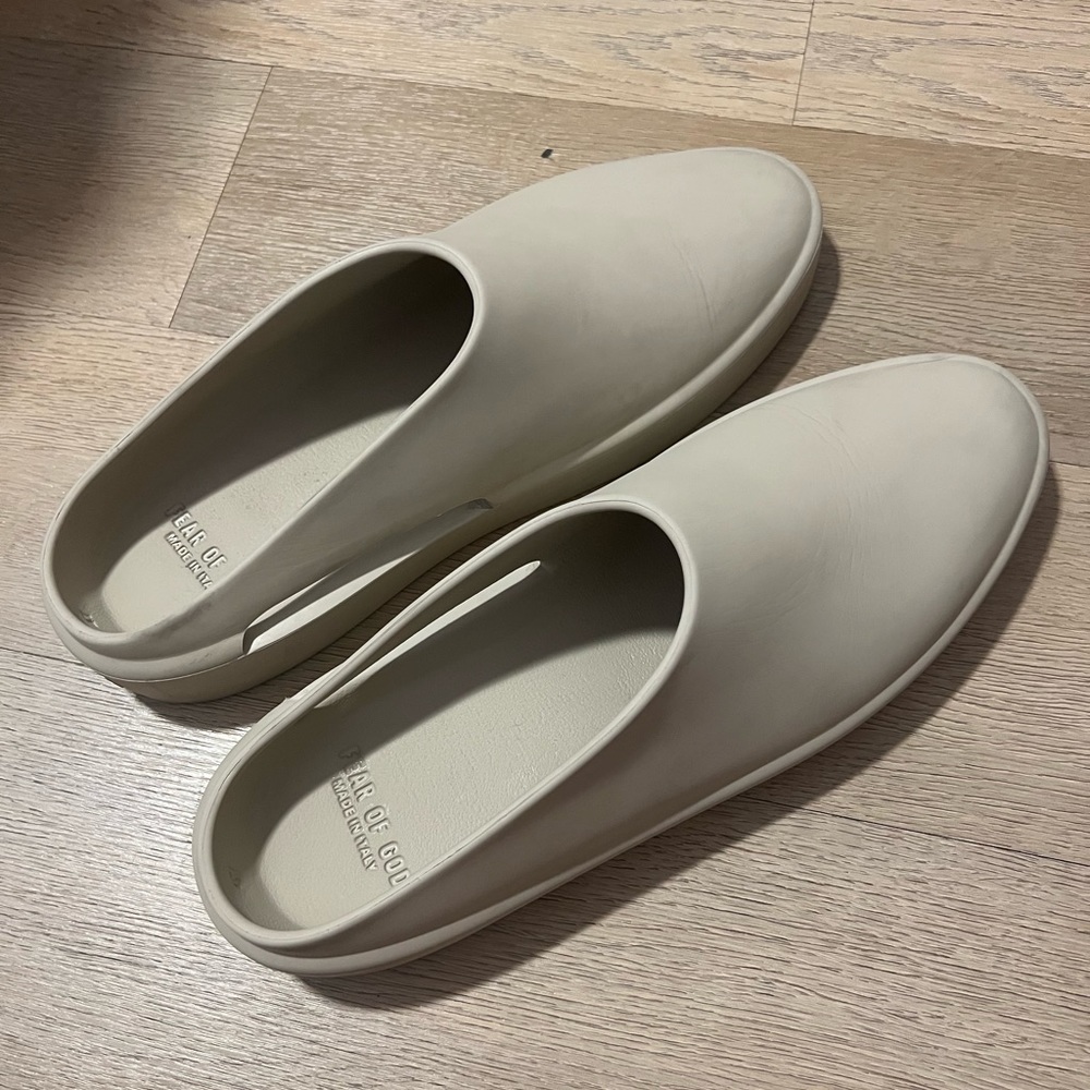 FEAR OF GOD The California khaki Slides Size 47 EU / 13 US